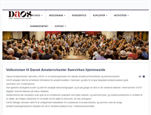 Tablet Screenshot of daos.dk
